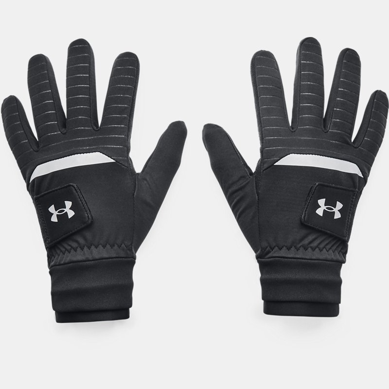 Under Armour Men's ColdGear® Infrared Golf Gloves Black / Pitch Gray XL